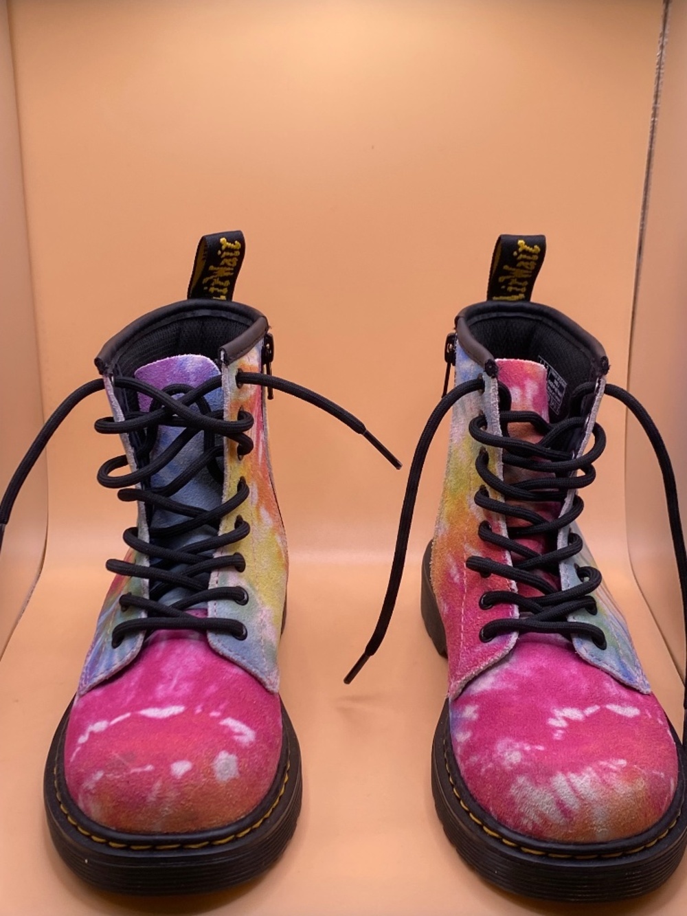 Dr. Marten's Rainbow Tye Dye Shoes - Like New